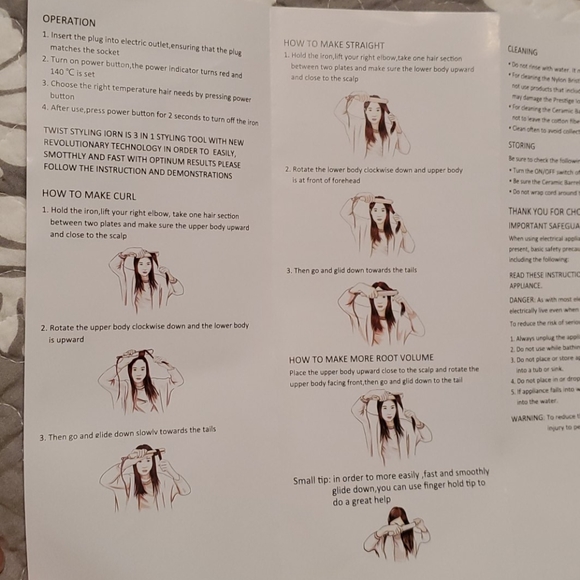 Twist Styling Iron. NWOT - Picture 9 of 9